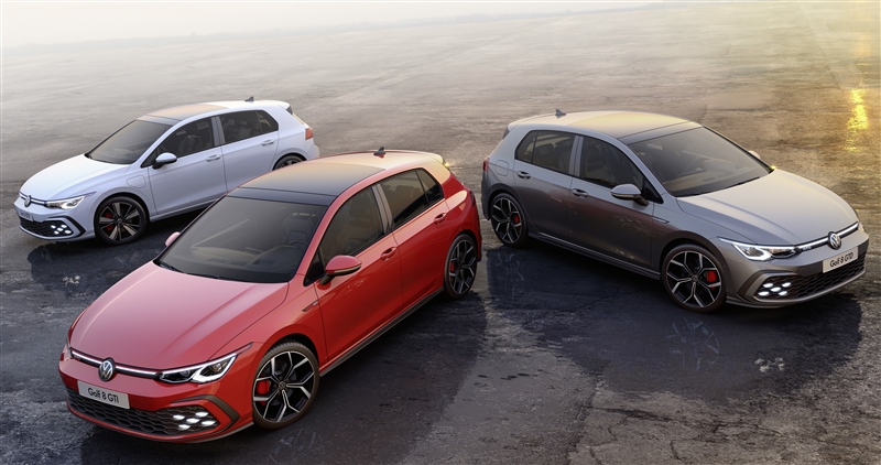 Premiere på den nye Golf GTI, GTE og GTD: Volkswagen de sportslige ikoner - Volkswagen Valby